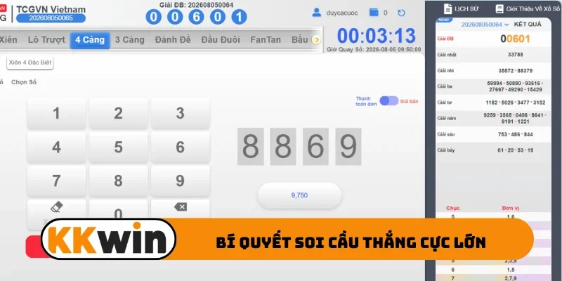Bí quyết soi cầu thắng cực lớn