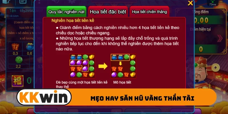 Mẹo hay săn hũ vàng Thần Tài