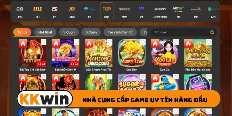 Nhà cung cấp game uy tín hàng đầu