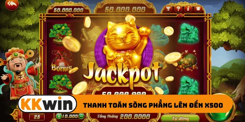 Thanh toán sòng phẳng lên đến x500